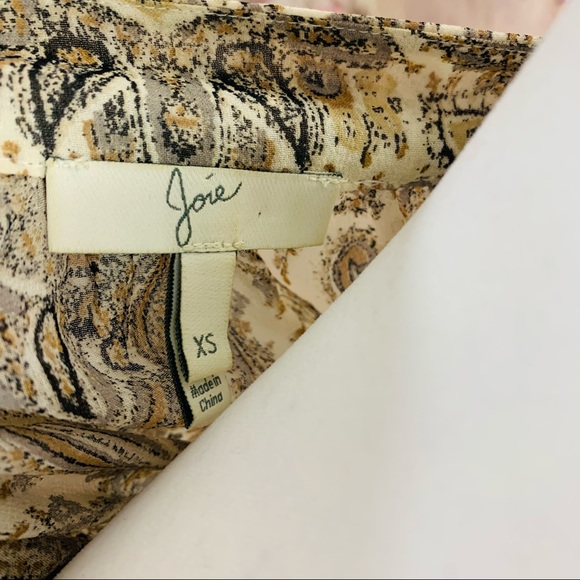 Joie Women’s Haiku Blouse in Bullion sheer - Picture 10 of 11